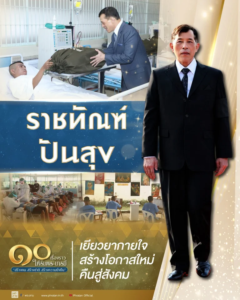 ๑๐ เรื่องราว ใต้ร่มพระบารมี “สร้างคน สร้างชาติ สร้างความยั่งยืน”